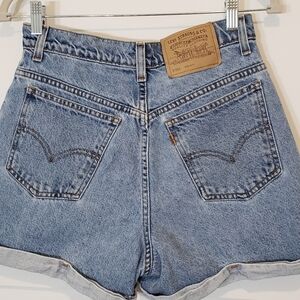 Vintage Levi's Shorts Orange Tag 954  Size 9 (Juniors)  Regular Fit High …